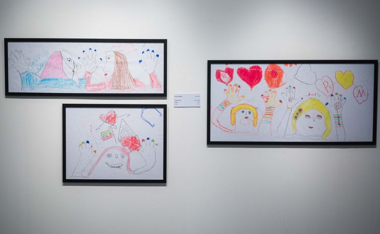 من أعمال الأطفال اللاجئين