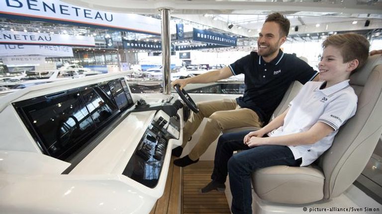أحدث الابتكارات في معرض دوسلدورف للقوارب واليخوت