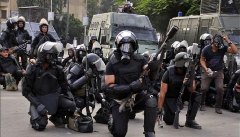 قوات الأمن المصرية