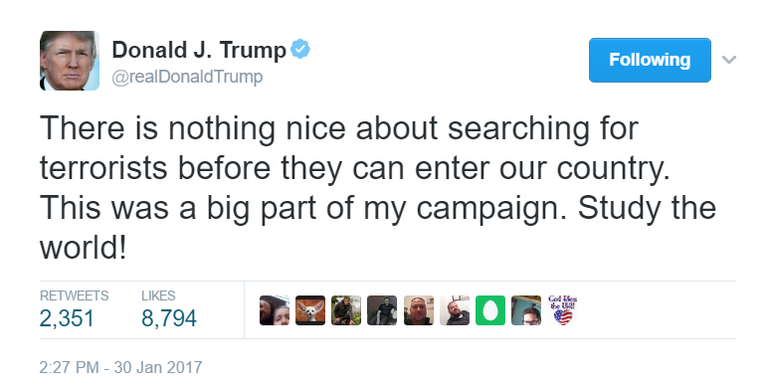 احتجاجات في بوسطن اعتراضا على قرار ترامب بشأن الهجرة