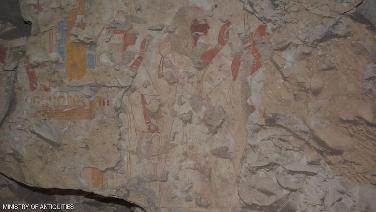 المقبرة تعود إلى عصر الرعامسة لشخص يدعى خونسو