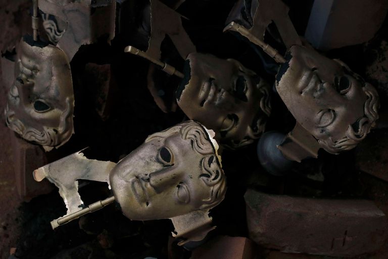 قناع برونزي غير مكتمل سيصبح إحدى جوائز 