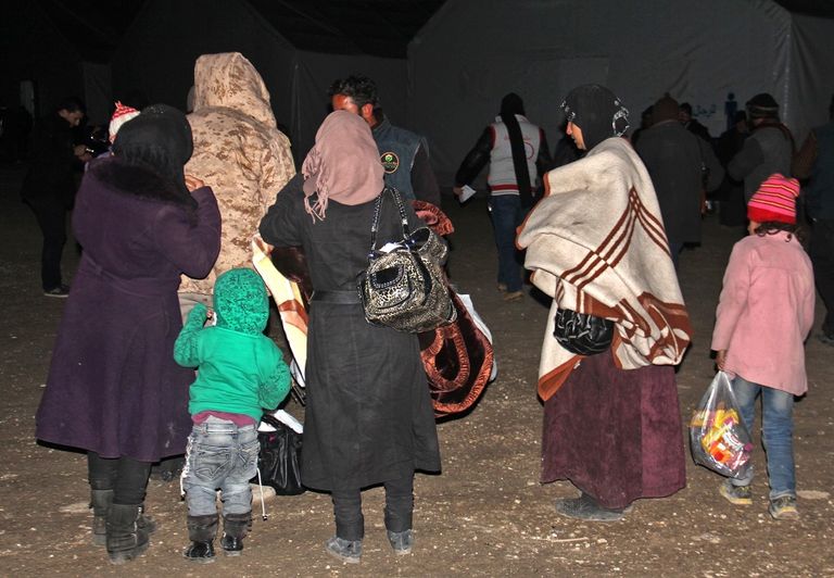 طفلة سورية متضررة من الحرب