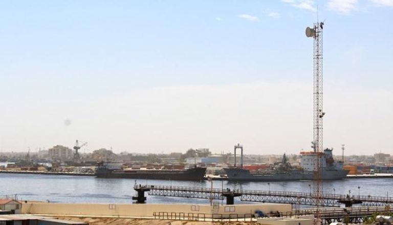 استئناف العمل في ميناء بنغازي- أرشيفية