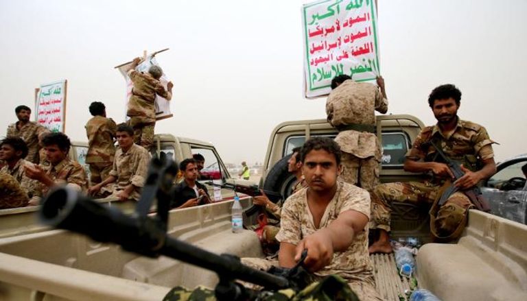 عناصر من المتمردين الحوثيين في صنعاء