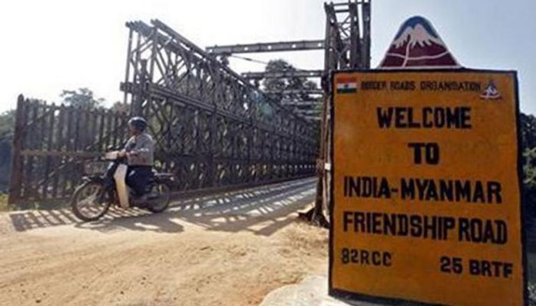 حدود الهند مع ميانمار 