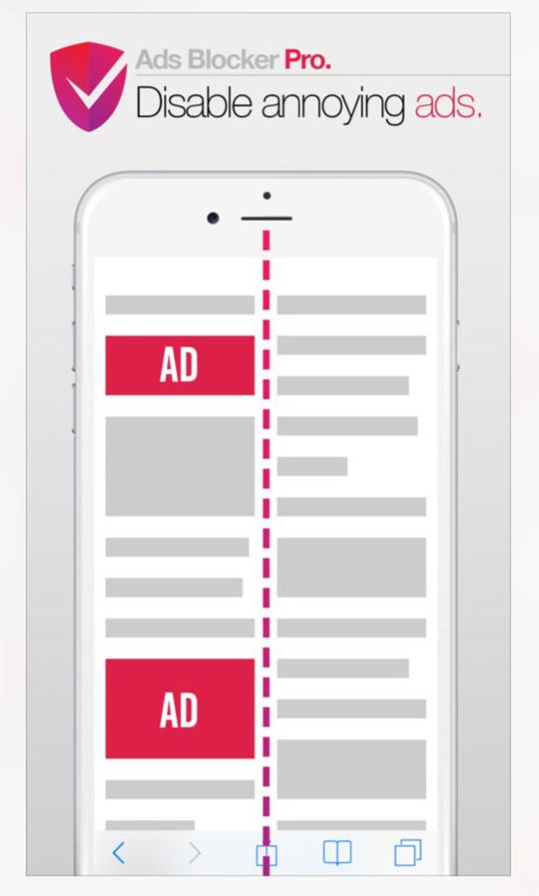 تطبيق لإخفاء الإعلانات أثناء التصفح في الهاتف