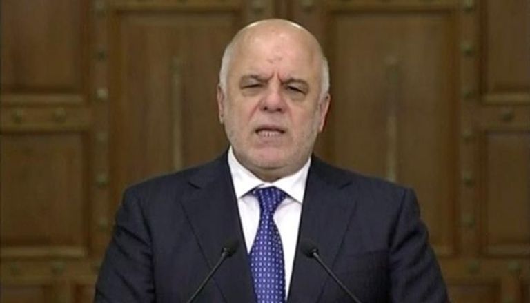  رئيس الوزراء العراقي حيدر العبادي 