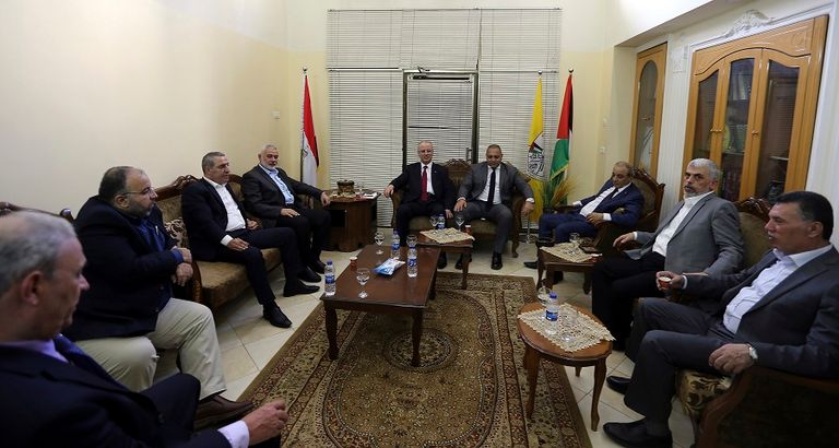 هنية والحمد الله في غزة