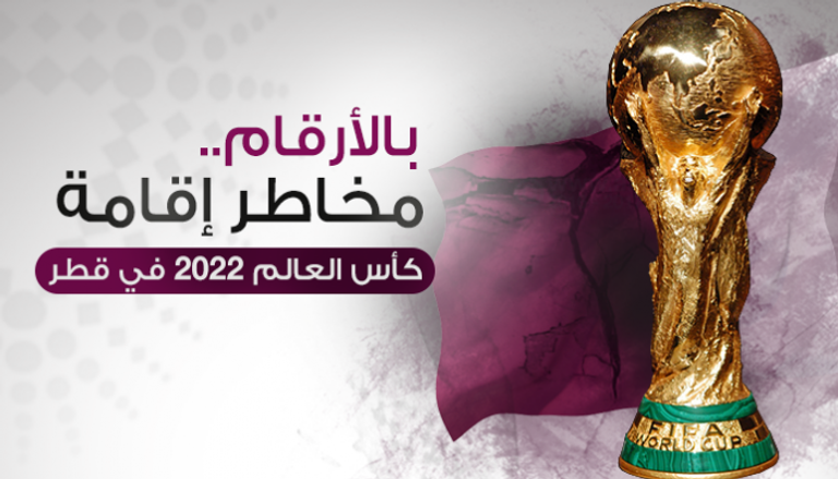 إنفوجراف.. مخاطر إقامة كأس العالم 2022 في قطر بالأرقام