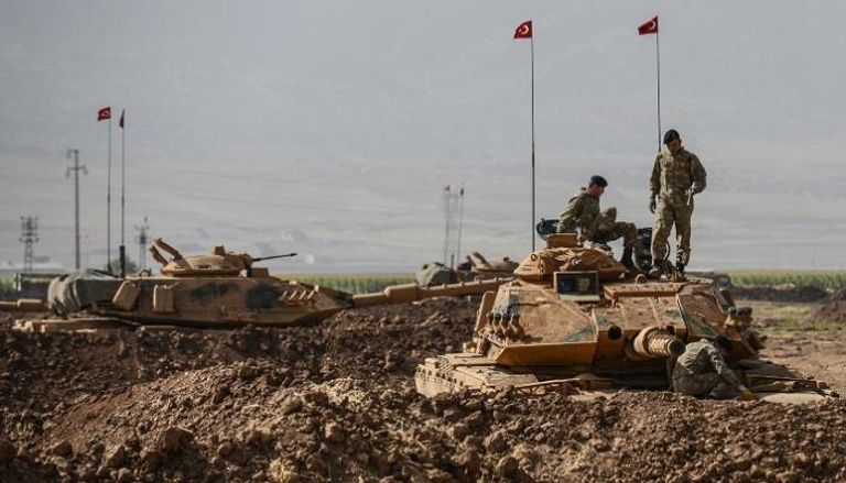 آليات عسكرية تركية على حدود العراق - أ. ف. ب