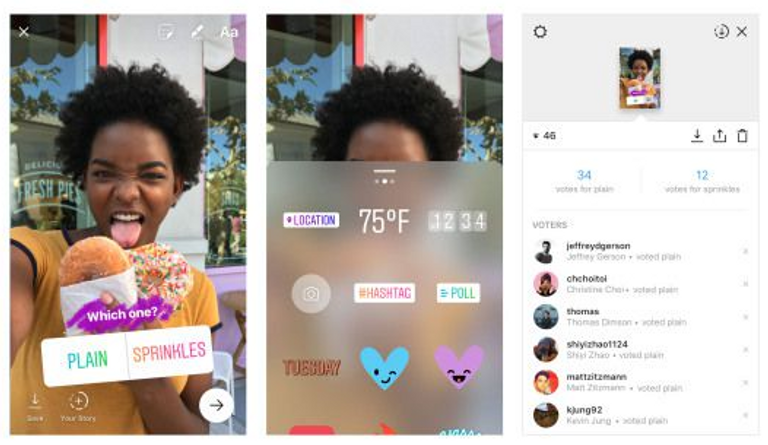 "إنستقرام" تضيف ميزة التصويت إلى القصص