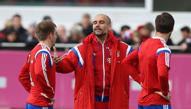 بيب جوارديولا مدرب بايرن السابق