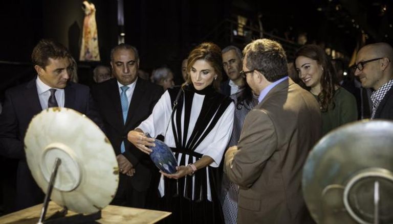 الملكة رانيا تفتتح أسبوع عمان الثاني للتصميم