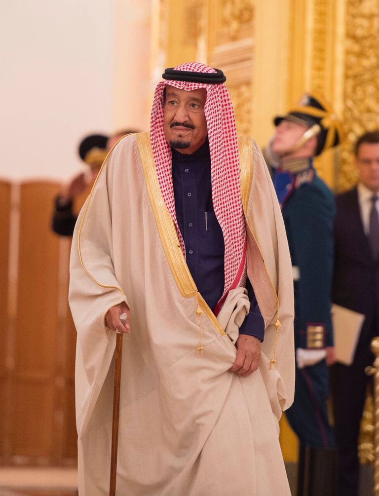 الملك سلمان وبوتين