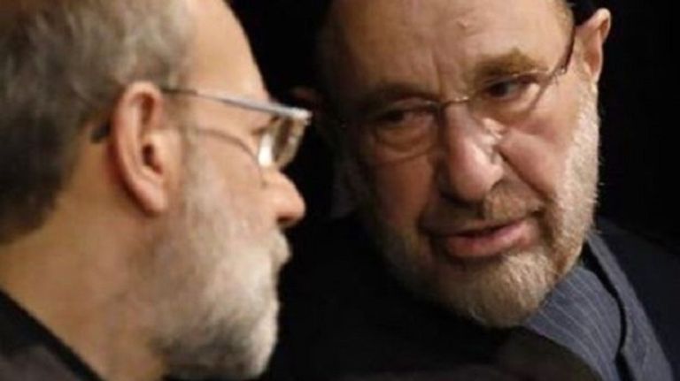 محمد خاتمي وعلي لاريجاني محمد خاتمي