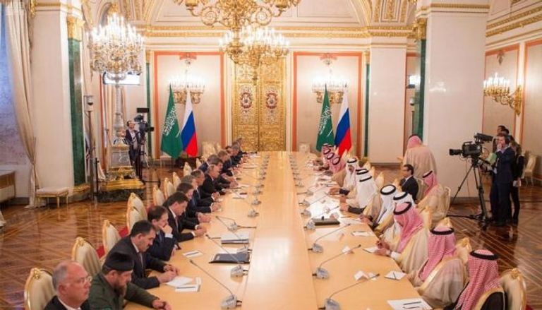 جلسة المباحثات السعودية-الروسية