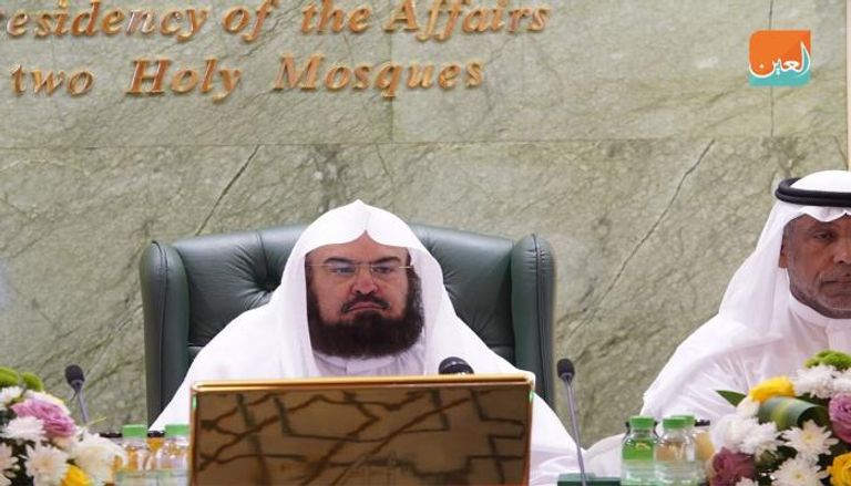 الرئيس العام لشؤون المسجد الحرام والمسجد النبوي عبدالرحمن السديس