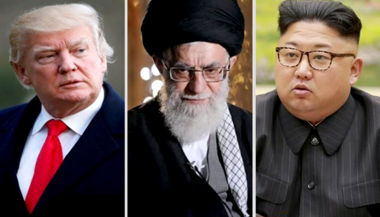 إيران تتحجج بكوريا الشمالية للتملص من ضغوط ترامب