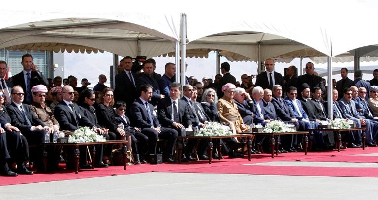 جثمان طالباني يوارى الثري - رويترز