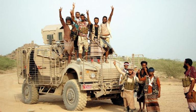 قوات الشرعية اليمنية بتعز