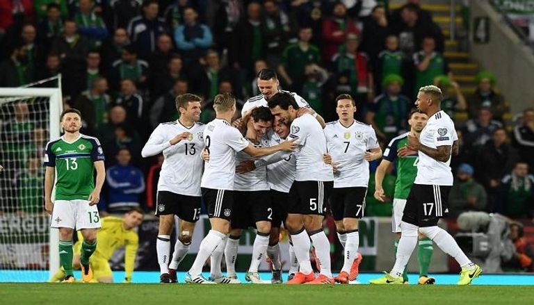 ألمانيا تهزم ايرلندا الشمالية وتتأهل للمونديال