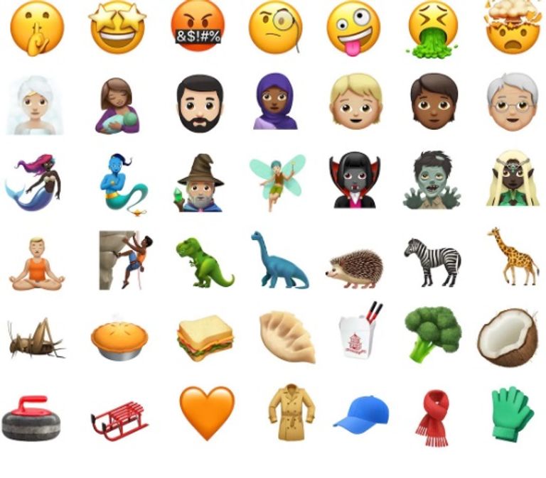 إيموجي iOS 11