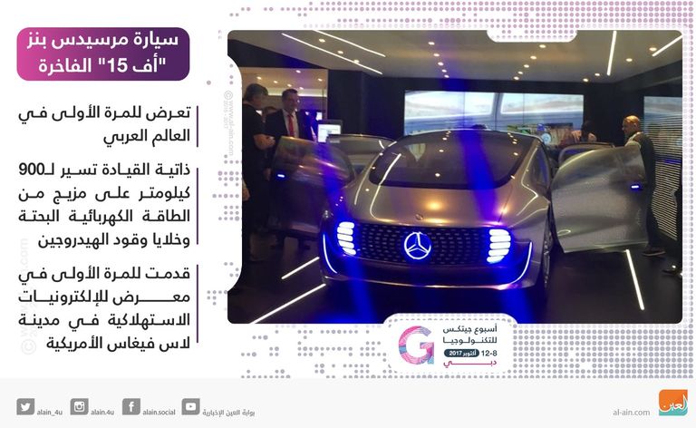 مرسيدس تعرض سيارتها ذاتية القيادة في