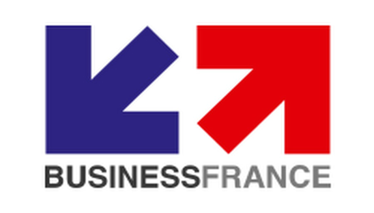 شعار الوكالة الوطنية لدعم تنمية الاقتصاد الفرنسي دوليا