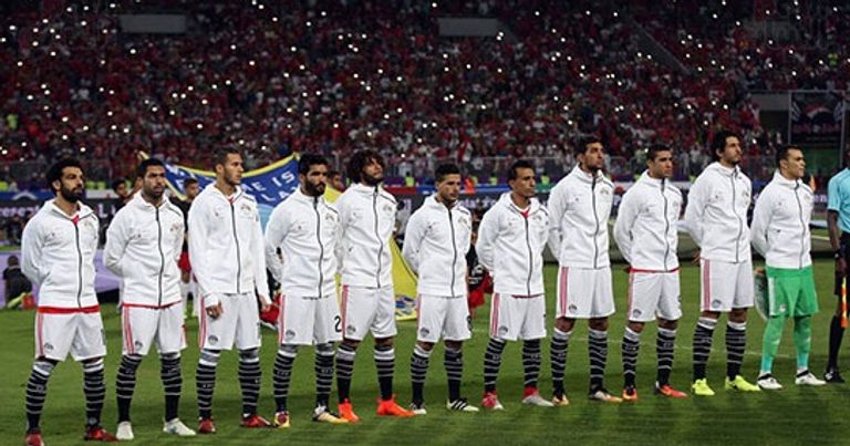 اللاعب محمد صلاح صاحب هدفي الفوز والتأهل للمونديال