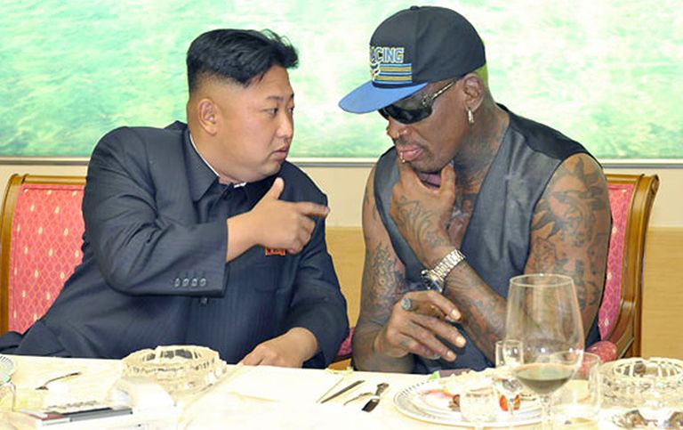 زعيم كوريا الشمالية برفقة شقيقته