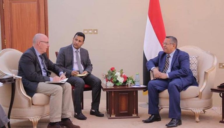 رئيس وزراء اليمن يلتقي مراد وهبة