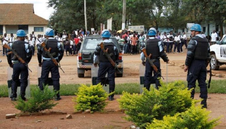 عناصر من قوات حفظ السلام في الكونغو الديمقراطية