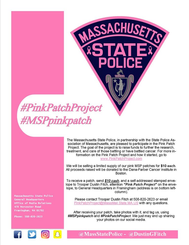 الشرطة الأمريكية في خدمة الشهر الوردي