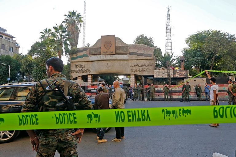 قوات الشرطة والجيش تحاصر موقع الحادث - أ. ف. ب