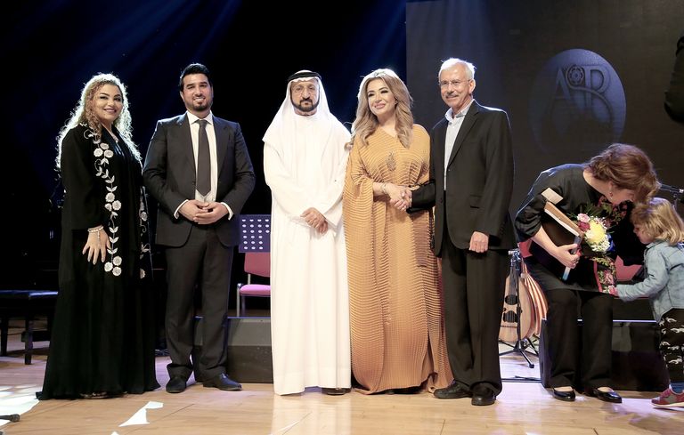 جانب من احتفالية ذكرى ميلاد الشاعر العراقي بدر شاكر السياب