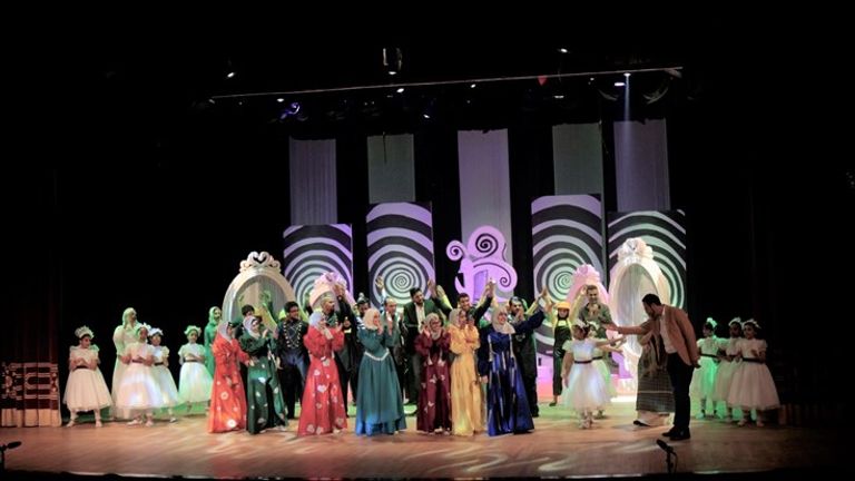 من الأوبريت المسرحي 