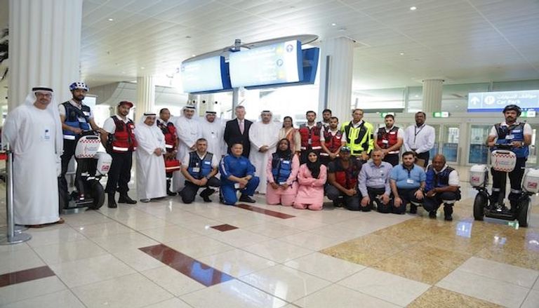إسعاف دبي تطلق خدمة جديدة للحالات الطارئة بمطار دبي