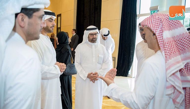 الدكتور علي النعيمي في مؤتمر صحفي للإعلان عن مهرجان أبوظبي للعلوم