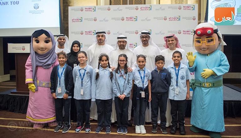 الدكتور علي النعيمي في مؤتمر صحفي للإعلان عن مهرجان أبوظبي للعلوم