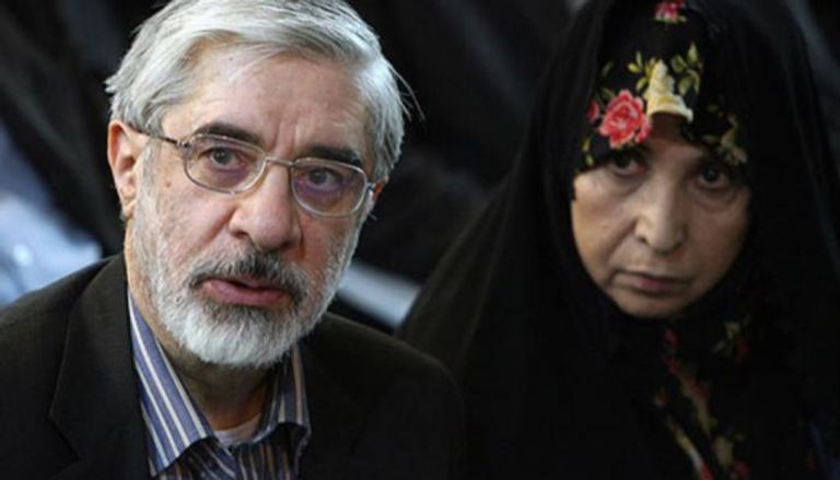 مير حسين موسوي وزوجته