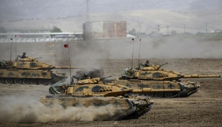 آليات عسكرية تركية على الحدود العراقية- أرشيفية