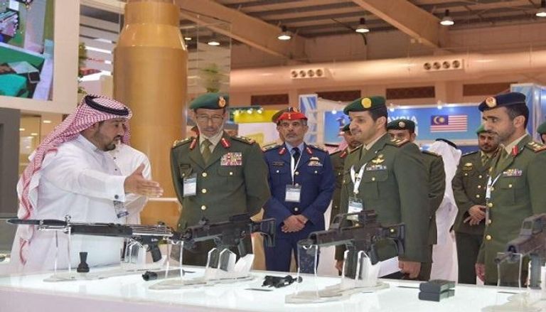 الفريق الركن حمد محمد ثاني الرميثي في معرض البحرين الدولي للدفاع