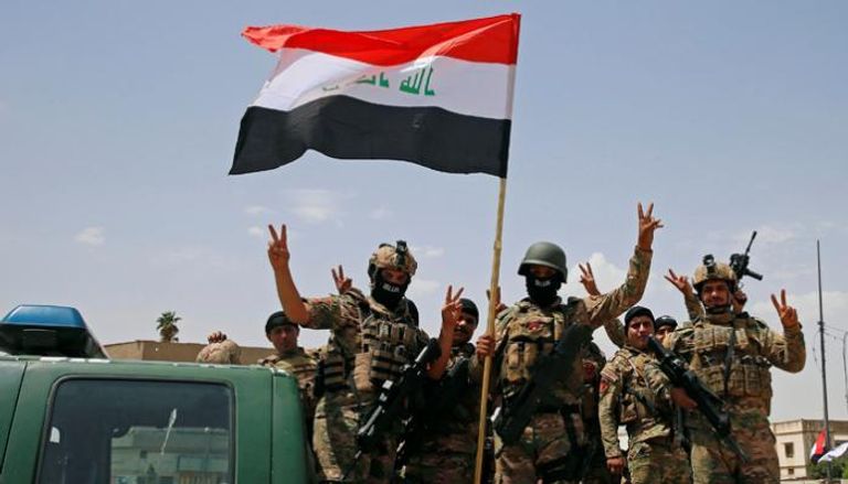 قوات عراقية في محيط مدينة كركوك