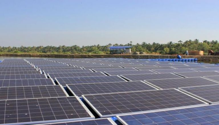 أكبر محطة للطاقة الشمسية العائمة في الهند جاهزة
