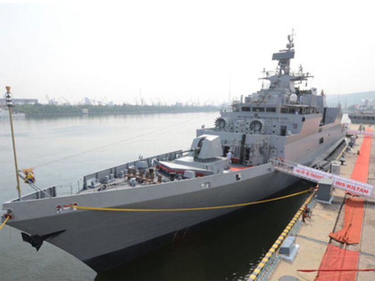 السفينة الحربية الهندية INS Kiltan