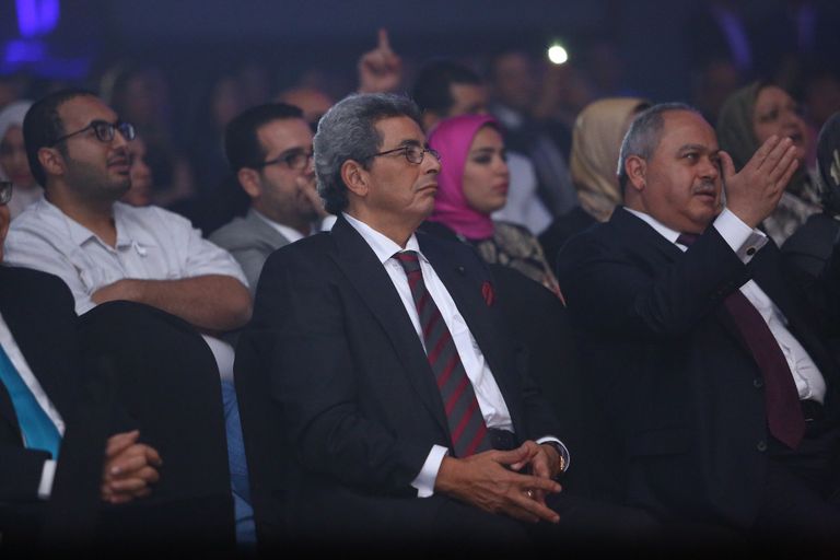 أنغام خلال الحفل (تصوير : هاني عبد ربه)