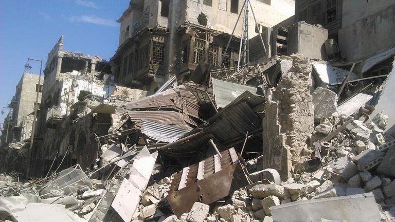 باب النصر أحد أهم أبواب مدينة حلب 