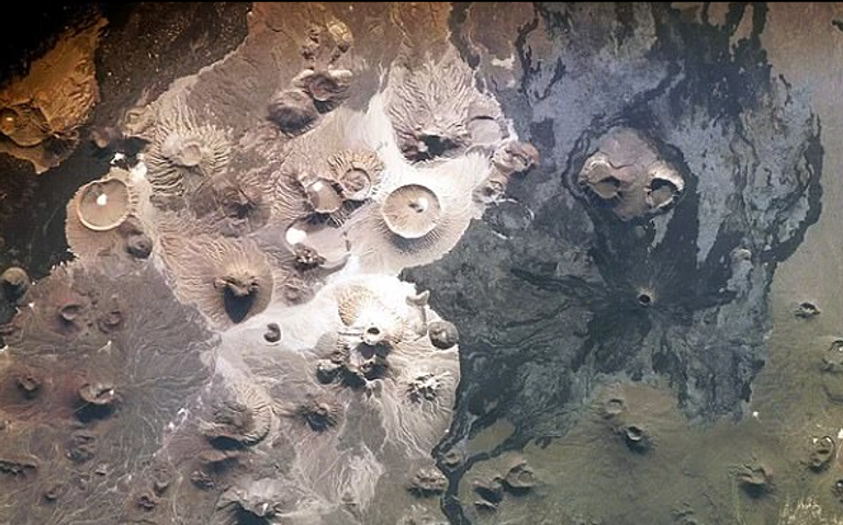 صورة من القمر الصناعي للكشف الأثري