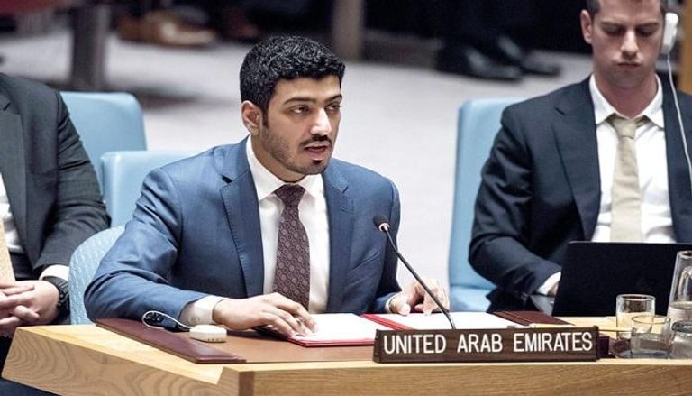 أحمد المحمود عضو وفد الإمارات الدائم لدى الأمم المتحدة